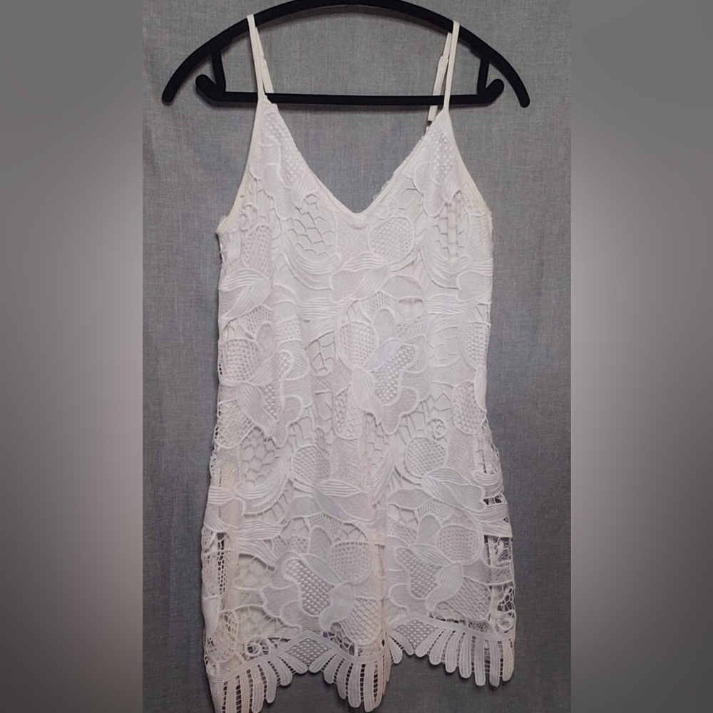 White, Express Mini Dress